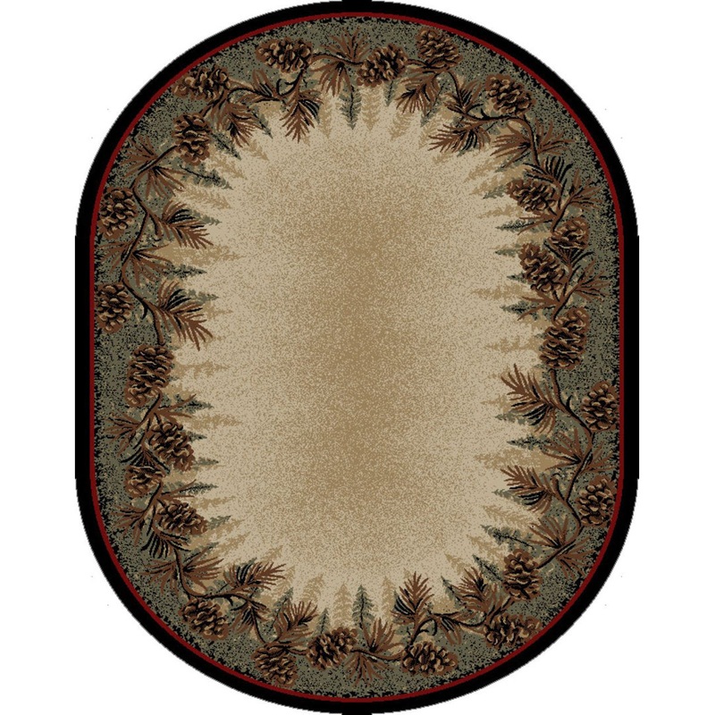 Windsor Lane Floral Multicolor Area Rug Loon Peak Rug Size: Oval 2’3″ x 5’3″