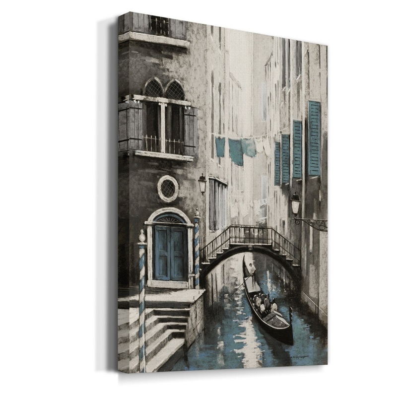 Venice I – Painting Print Winston Porter Mat Color: No Mat Size: 12″ H x 8″ W x 1.5″ D Format: Wrapped Canvas
