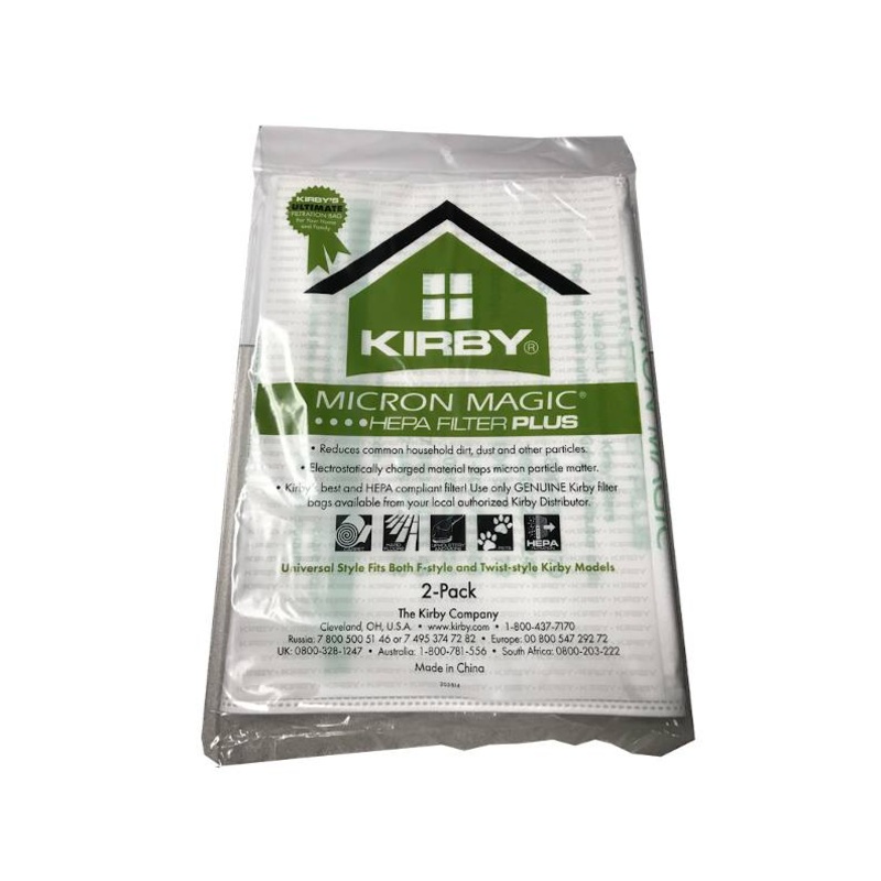 Kirby Micron Magic HEPA MicroAllergen Plus 2-Pack